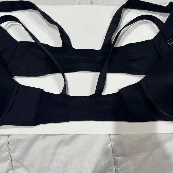 2 SPANX Black Bras Women's BRA-LLELUJAH Size 38D & Size 36DD Front Clip Full - Picture 7 of 7